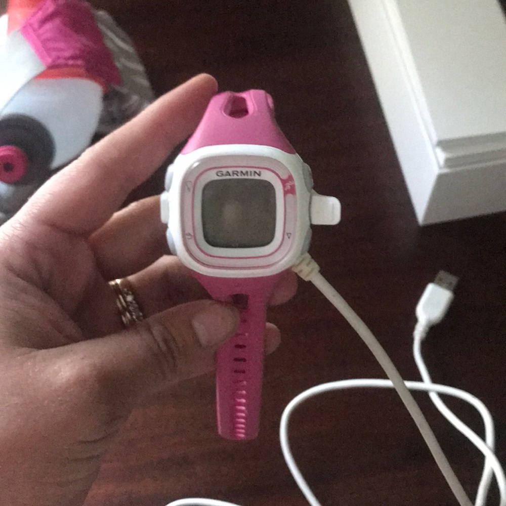 Garmin running watch w charger